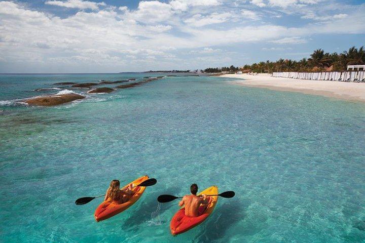 El Dorado Seaside Suites Catamaran, Cenote & More Inclusive (Adults Only) Xpu Ha Exterior foto